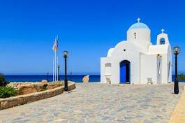 Naklejka miasto grecki cypr grecja