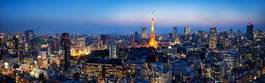 Fotoroleta architektura wieża tokio