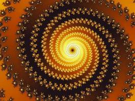 Fotoroleta wzór spirala przystojny