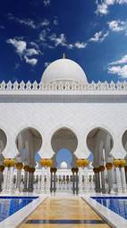 Naklejka arabian architektura meczet