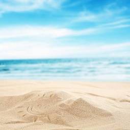 Obraz na płótnie natura raj plaża słońce fala