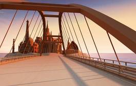 Fotoroleta wyspa francja włochy architektura most