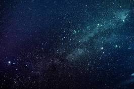 Naklejka noc galaktyka wszechświat gwiazda