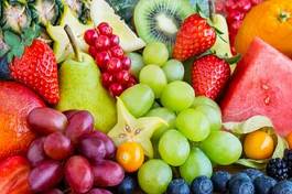 Obraz na płótnie zdrowy owoc jedzenie świeży witamina