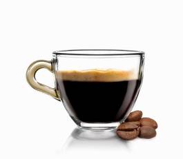 Obraz na płótnie mokka kawa czarna kawa expresso napój