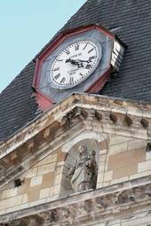 Fototapeta ulica katedra wybierania zegar
