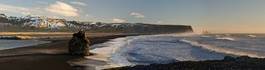 Obraz na płótnie klif zatoka bazalt plaża