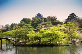 Naklejka ogród japonia japoński