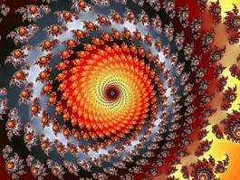 Fotoroleta przepiękny sztuka obraz przystojny spirala