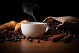 Naklejka filiżanka rolnictwo czarna kawa medycyna