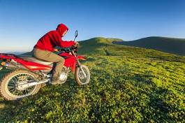Fotoroleta natura motor zabawa motocykl słońce