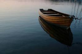 Obraz na płótnie stary pejzaż łódź piękny