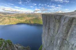 Fototapeta północ norwegia szczyt