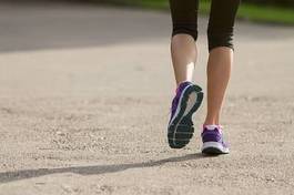 Fototapeta zdrowy jogging sportowy kobieta fitness