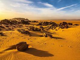 Obraz na płótnie słońce niebo arabski natura