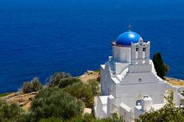Fototapeta sifnos grecja morze morze śródziemne prawosławny
