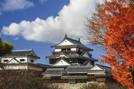 Naklejka pałac japonia japoński
