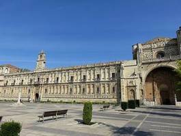 Naklejka hiszpania pałac klasztor zamek architektura