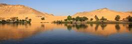 Naklejka wydma egipt rzeki piasek nil