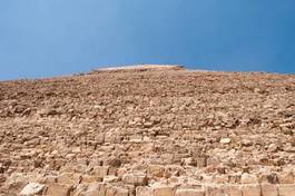 Naklejka piramida pustynia afryka egipt kamień
