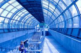 Naklejka architektura metro obraz rosja