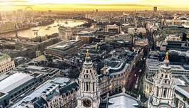 Fototapeta europa ulica architektura londyn wieża