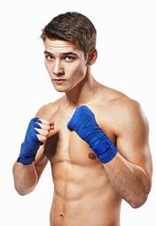 Obraz na płótnie sport kick-boxing nagi boks