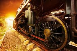 Obraz na płótnie transport muzeum lokomotywa