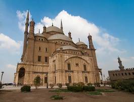 Naklejka kościół stary egipt meczet