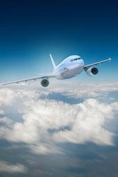 Plakat lotnictwo transport samolot niebo samoloty