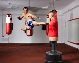 Obraz na płótnie sport bokser sportowy