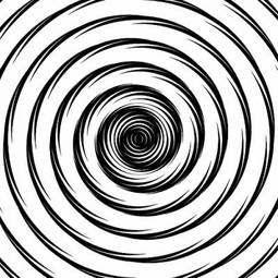 Naklejka abstrakcja ruch spirala