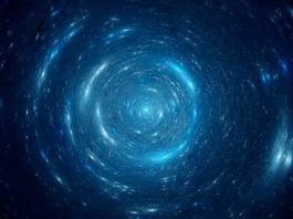 Naklejka niebo wszechświat spirala kosmos noc