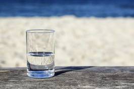 Obraz na płótnie zdrowie napój morze zdrowy plaża