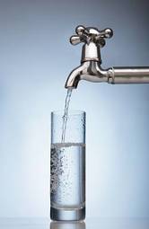 Naklejka filiżanka zdrowy woda jedzenie napój