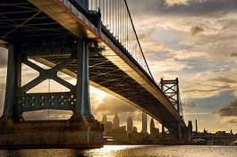 Naklejka metropolia ameryka most