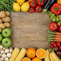 Fotoroleta jedzenie zdrowy owoc warzywo pomidor