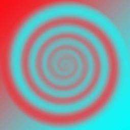Obraz na płótnie sztuka loki 3d spirala abstrakcja