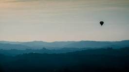 Fototapeta sport wzgórze balon niebo