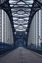 Naklejka most stajnia architektura statycznych kokarda