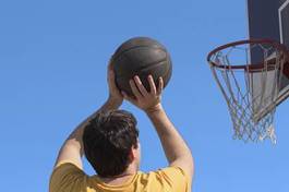 Fototapeta ludzie zdrowy piłka koszykówka