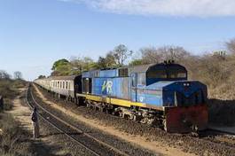 Fotoroleta lokomotywa stary afryka