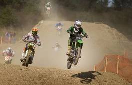 Fotoroleta motocross motor motorsport