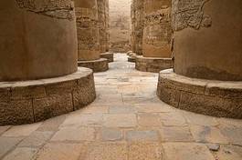 Naklejka stary świątynia architektura antyczny egipt