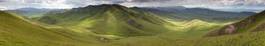 Obraz na płótnie wschód owca wzgórze łąka natura