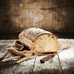 Fotoroleta świeży mąka jedzenie stary