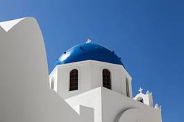 Fotoroleta kościół krajobraz mykonos morze śródziemne architektura