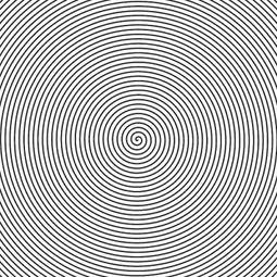 Naklejka spirala abstrakcja wzór ruch ornament