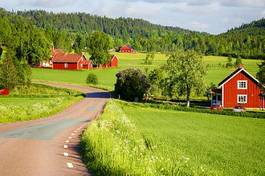 Obraz na płótnie pejzaż szwecja spokojny piękny skandynawia