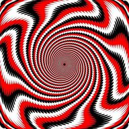 Naklejka ruch spirala abstrakcja